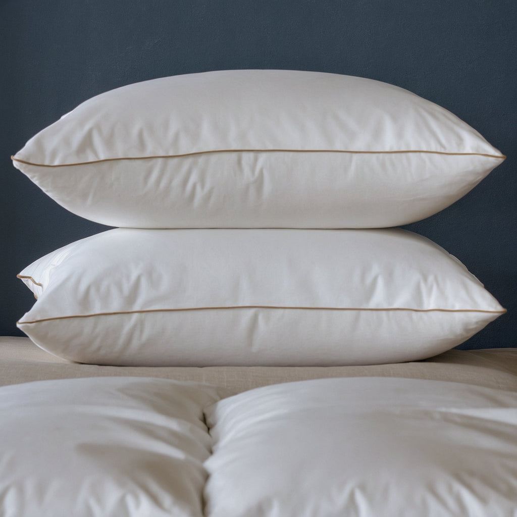 Cozy White Down Pillow - isleptsowell